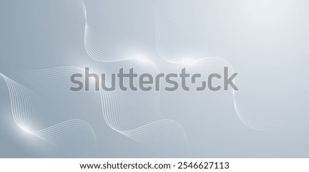 Abstract background with white holographic line pattern in soft pastel colors. Luxury horizontal design, perfect for business banners, prestigious vouchers, and elegant wedding invitations.