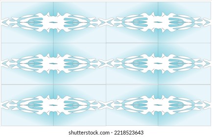 fondo abstracto con patrón blanco y azul claro