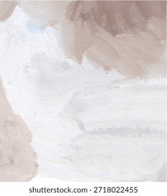 Fondo Abstractas con gouache blanco y marrón claro pinta trazos.