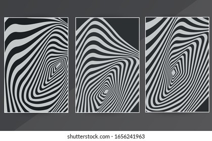  Antecedentes abstractos. ola de línea blanca. Estilo de lujo. Ilustración vectorial.