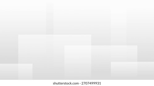 Fondo Abstractas con bloques mínimos blancos y rectángulos flotantes suaves.