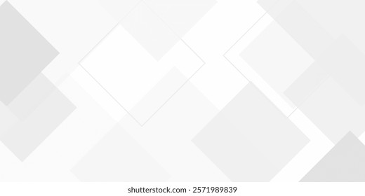 Abstract background with white paper texture and white and gray color modern background design, White geometric texture . Modern background used about technology or product presentation