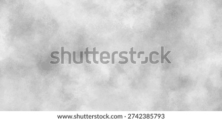 Abstract background with white paper texture and white watercolor painting background , Black grey Sky with white cloud , marble texture background Old grunge textures design .cement wall texture .