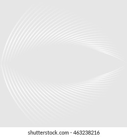 Abstract background with white shapes. White and grey texture. Vector illustration.