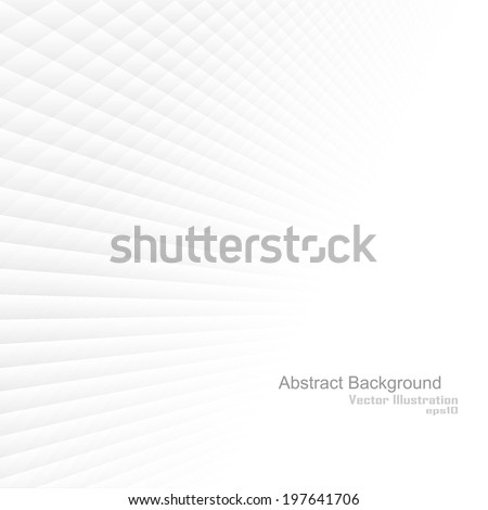 Abstract background with white shapes. Vector illustration