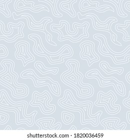 Abstract background with white stains on a gray background. Seamless pattern. Vector simple flat illustration.