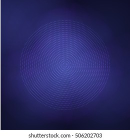 Abstract background with white sweetdenisa objects to blur the background. Vector illustration