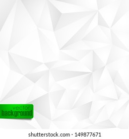 Abstract Background With White Triangles |