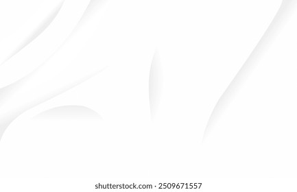 fundo abstrato papel de parede branco, silhueta preta com gradiente branco, vetor de fundo branco.