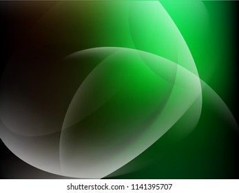 Abstract background with white waves