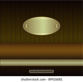 Abstract background with white and yellow gold