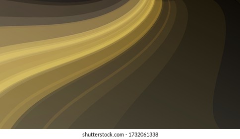Abstract background, wide wave of transparent layers overlaying, natural brown colors gradient