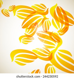 abstract background: wing