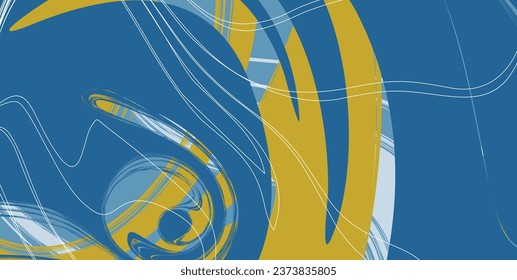 Abstract background winter color. Colorful smooth. Easy editable colored vector illustration.