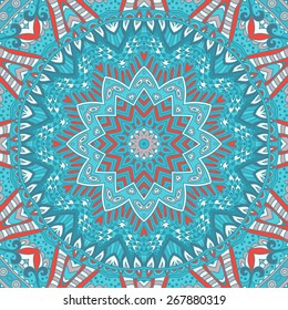 abstract background winter holiday seamless geometric pattern 