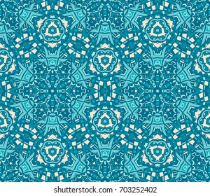 abstract background winter holiday seamless geometric pattern