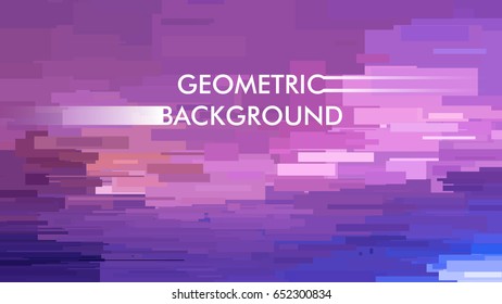 Abstract background winter night stylize