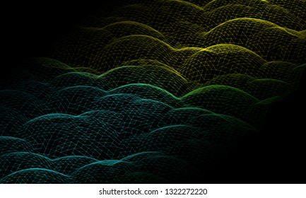 
Abstract background with wire color. Abstract polygonal creative. Vector illustration.