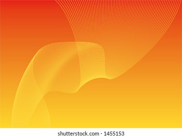 Abstract Background (with curve lines and gradient), in vector format
