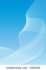 Abstract Background (with curve lines and gradient)