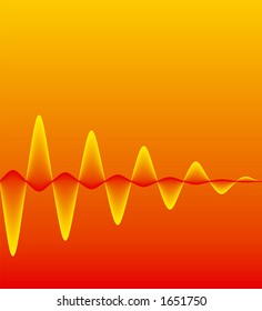 Abstract Background (with curve lines and gradient)