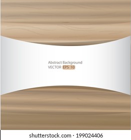 Abstract background with wood design