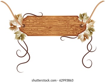 Abstract background with wooden texture