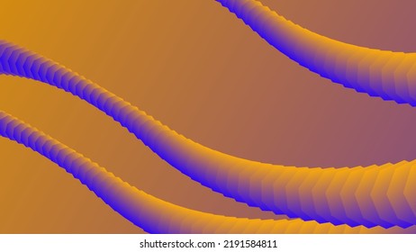 Abstract background worm style colorful