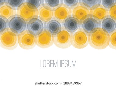 Abstract background wtih grey and yellow trendy colors of the year 2021.