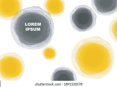 Abstract background wtih grey and yellow colors of the year 2021