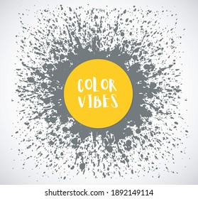 Abstract background wtih grey and yellow trendy colors of the year 2021.