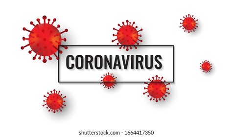 abstract background of Wuhan corona virus covid19.