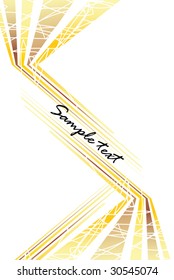 abstract background yellow