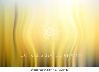 Abstract background in yellow and blue tones