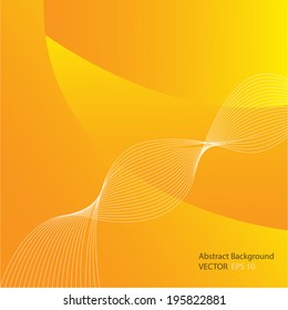Abstract background with yellow color