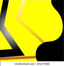 Abstract background in Yellow color
