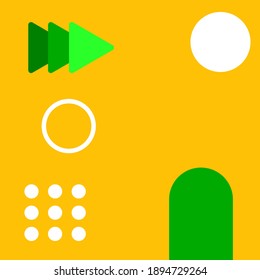 abstract background with yellow color. modern and simple design.