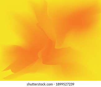 Abstract background. Yellow colors. Liquid stains with a gradient. Magic colorful vector template with blur. Bright pattern for web design with place for text.