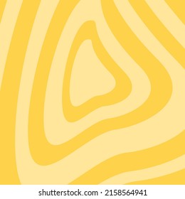 Abstract background with yellow freeform shapes