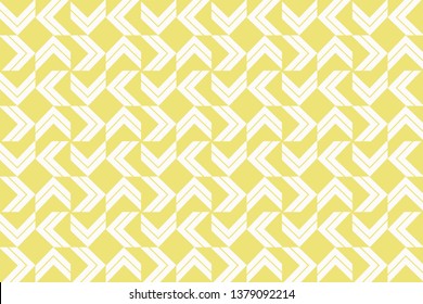 Abstract background. Yellow geometric seamless pattern in modern stylish. for wallpapers, web page background, surface textures, Image for advertising booklets, banners. Vector seamless pattern