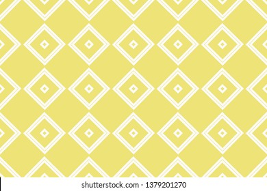 Abstract background. Yellow geometric seamless pattern in modern stylish. for wallpapers, web page background, surface textures, Image for advertising booklets, banners. Vector seamless pattern
