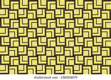 Abstract background. Yellow geometric seamless pattern in modern stylish. for wallpapers, web page background, surface textures, Image for advertising booklets, banners. Vector seamless pattern