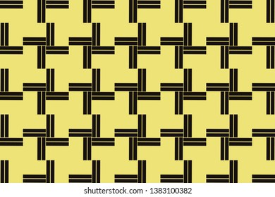 Abstract background. Yellow geometric seamless pattern in modern stylish. for wallpapers, web page background, surface textures, Image for advertising booklets, banners. Vector seamless pattern