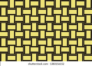 Abstract background. Yellow geometric seamless pattern in modern stylish. for wallpapers, web page background, surface textures, Image for advertising booklets, banners. Vector seamless pattern