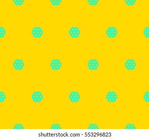 Abstract background. Yellow geometric seamless pattern in modern stylish. Vector seamless pattern