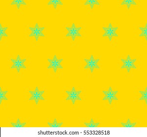 Abstract background. Yellow geometric seamless pattern in modern stylish. Vector seamless pattern