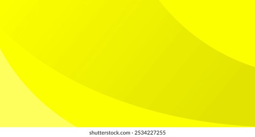 Abstract background with a yellow gradient and a smooth, flowing curve, creating a simple and calming design