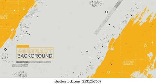 Resumo. Fundo cinza amarelo com pontos...