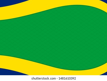 Abstract background with yellow, green and blue