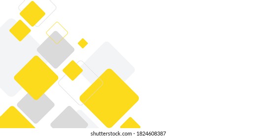 Abstract background with yellow grey white color. Vector illustration for modern presentation background, brochure design, business card background, website slider, landing page, annual report